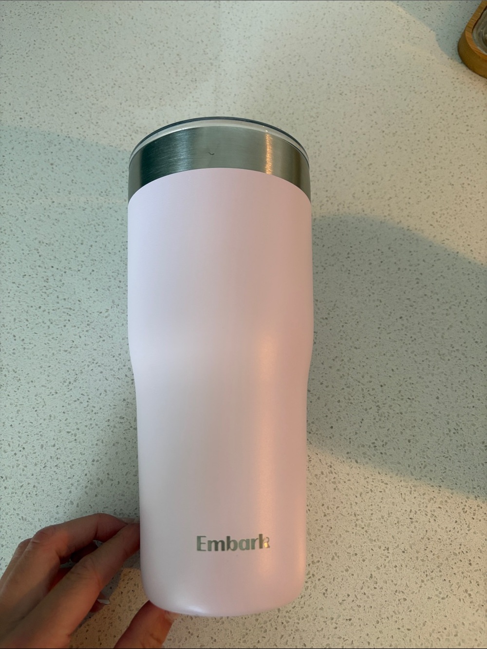 Embark Stainless Steel Pink Tumbler